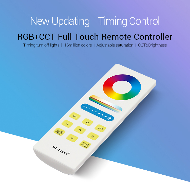 RGB+CCT Full Touch Remote Controller - Click Image to Close